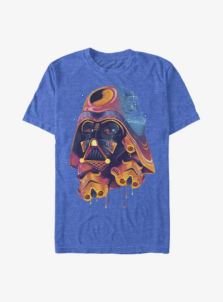 Hot Topic Star Wars Color Melted Vader T-Shirt