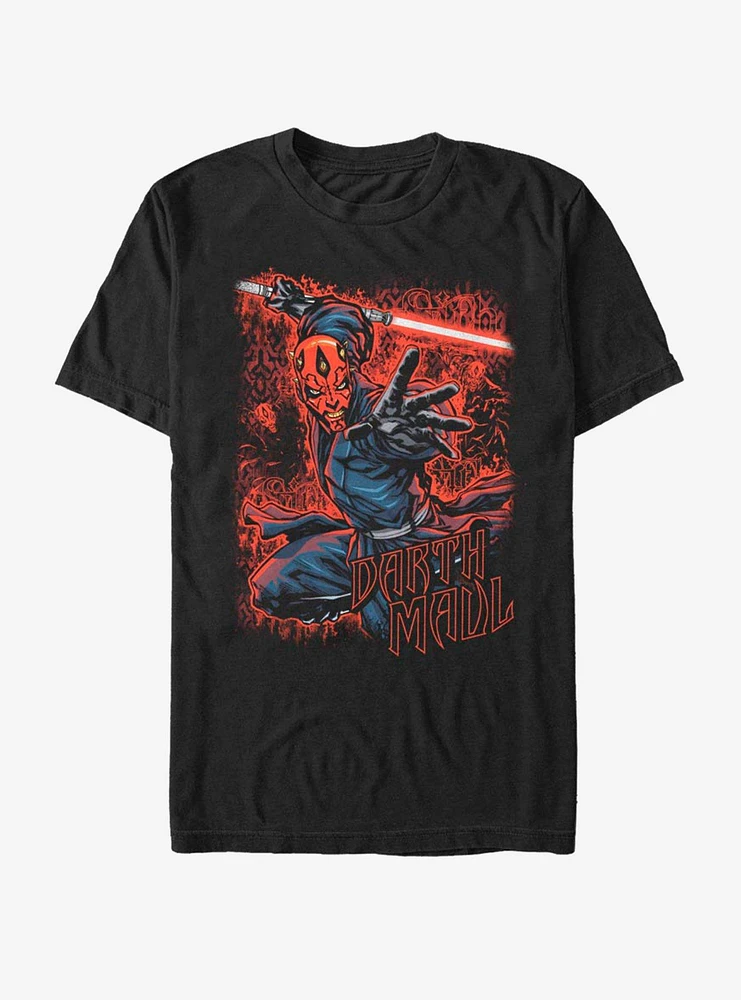 Hot Topic Star Wars Darth Maul Awesome T-Shirt