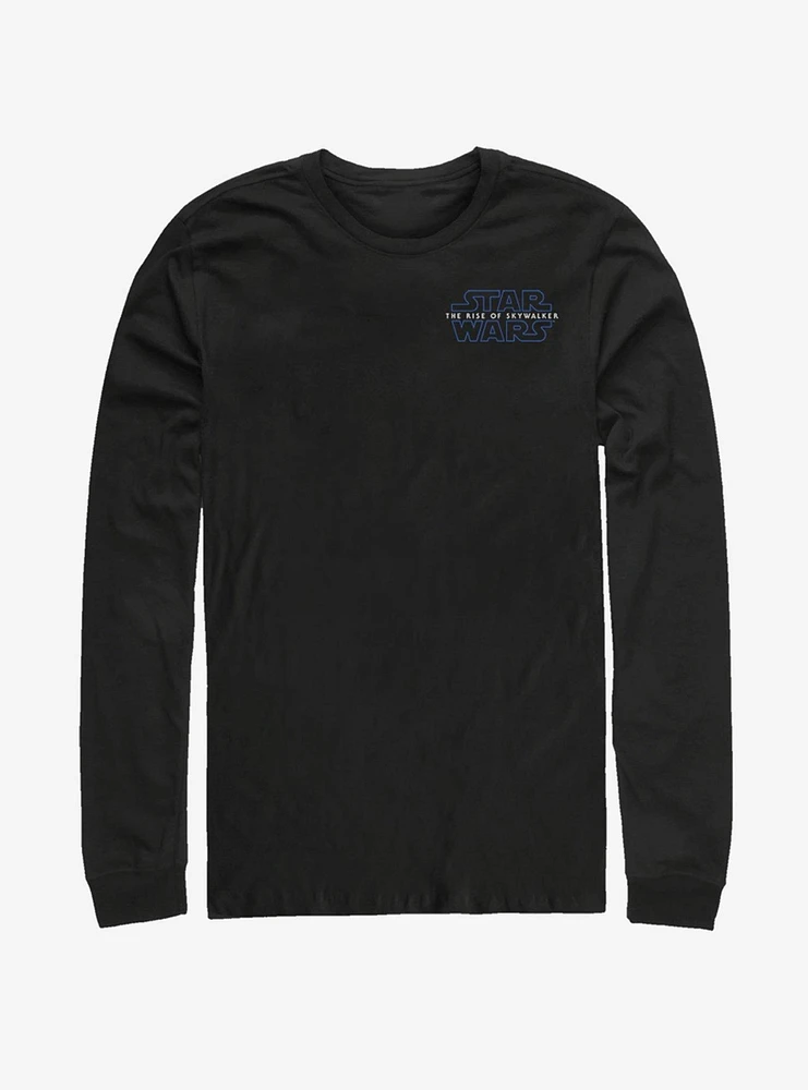 Hot Topic Star Wars Episode IX The Rise of Skywalker Pocket Logo Long-Sleeve T-Shirt