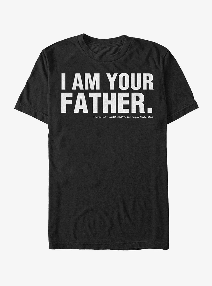 Hot Topic Star Wars I am Your Father T-Shirt