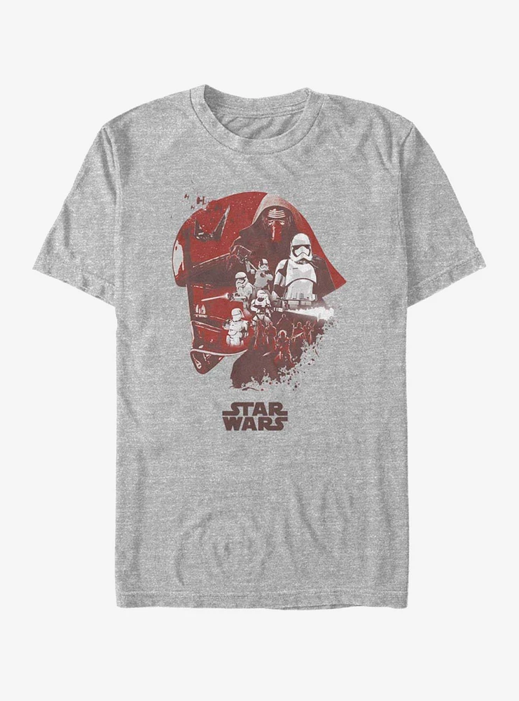 Hot Topic Star Wars Phasma Head Fill T-Shirt