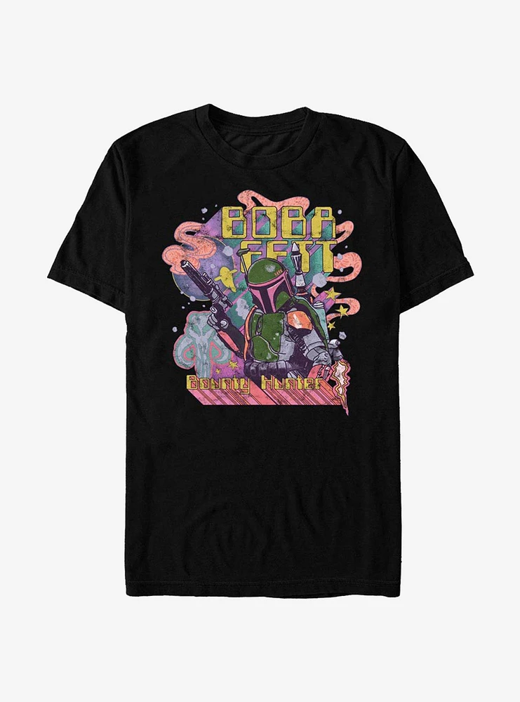 Hot Topic Star Wars Psychedelic Boba T-Shirt