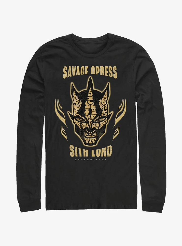 Hot Topic Star Wars The Clone Dathomirian Savage Long-Sleeve T-Shirt