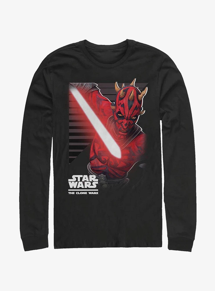 Hot Topic Star Wars The Clone Maul Strikes Long-Sleeve T-Shirt