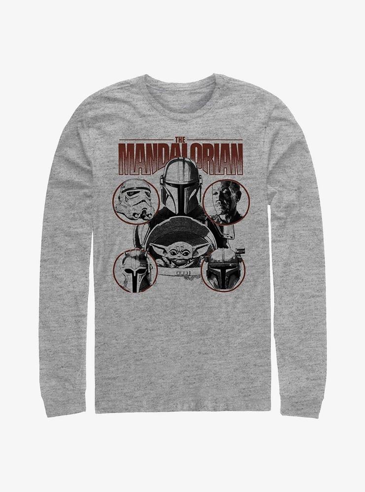 Hot Topic Star Wars The Mandalorian Favored Odds Long-Sleeve T-Shirt