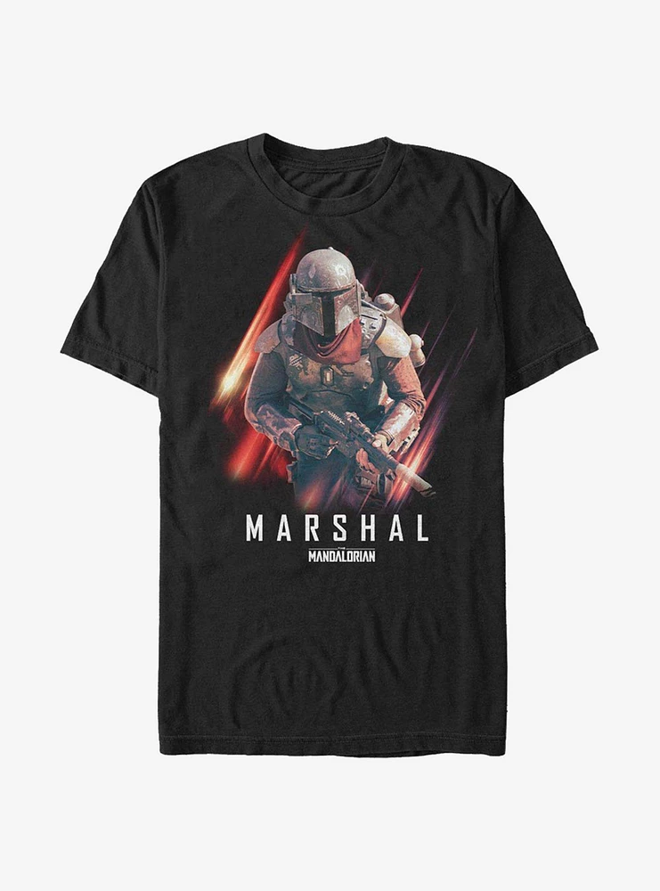 Hot Topic Star Wars The Mandalorian Marshal Action T-Shirt