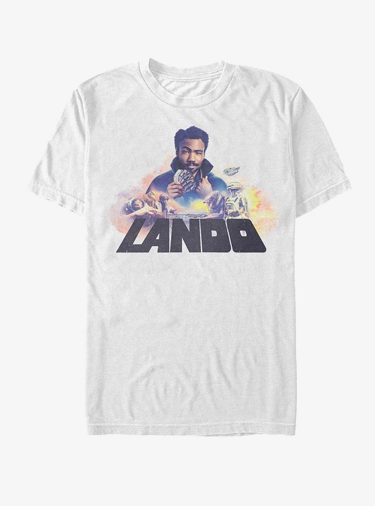 Hot Topic Star Wars Vintage Lando T-Shirt