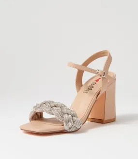 I LOVE BILLY Tajari Nude Sandals