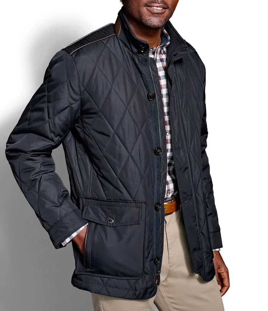 Johnston & Murphy Diamond Quilted Jacket