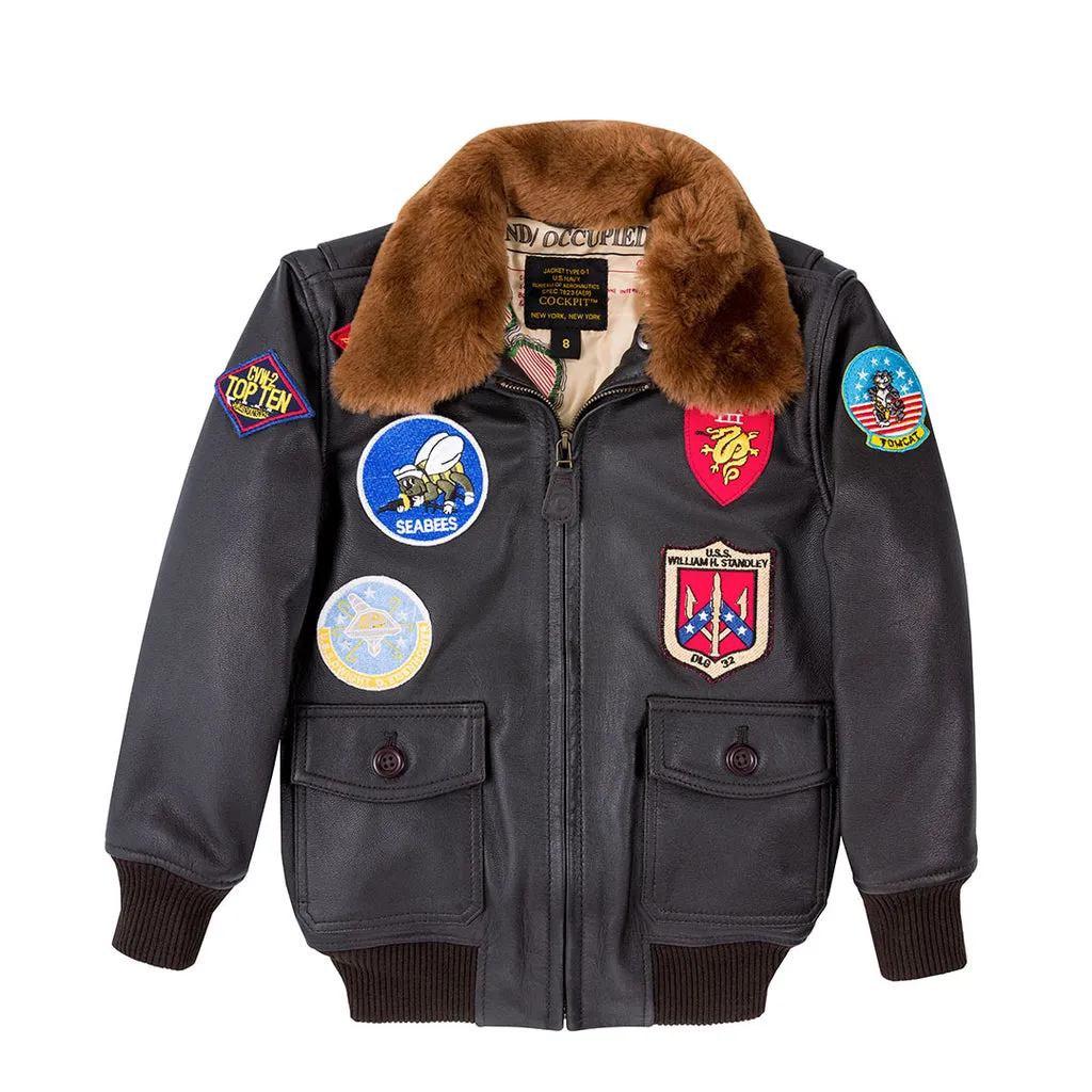 Kid's Top Gun G-1 Jacket for Sale | Cockpit USA