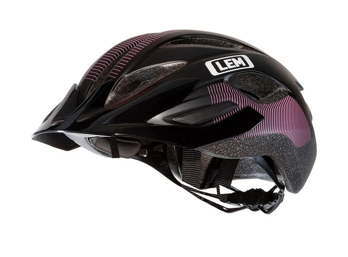 LEM Boulevard Commuter Bike Helmet - Purple-Black