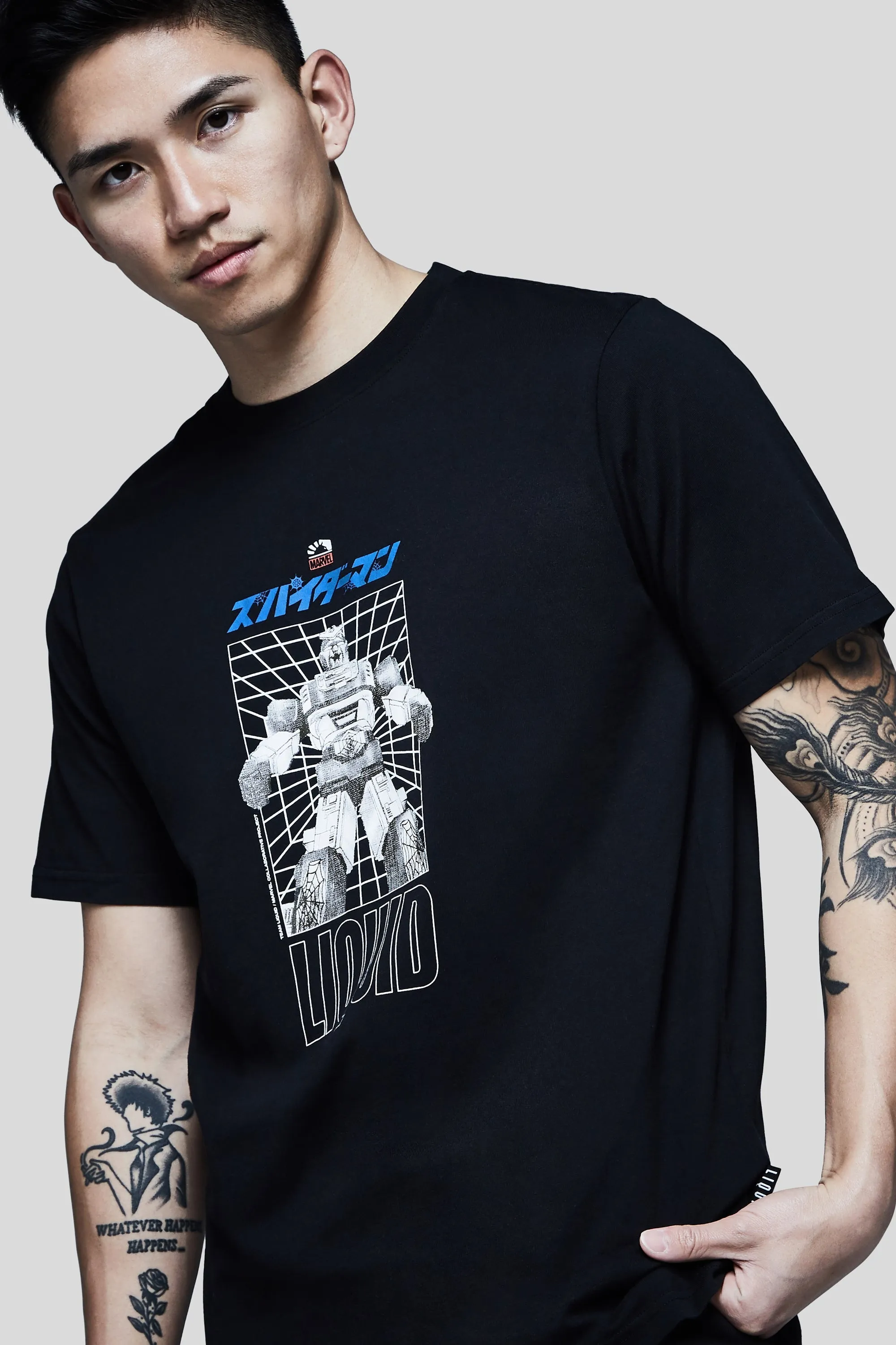 LIQUID x MARVEL LEOPARDON SHORT SLEEVE TEE