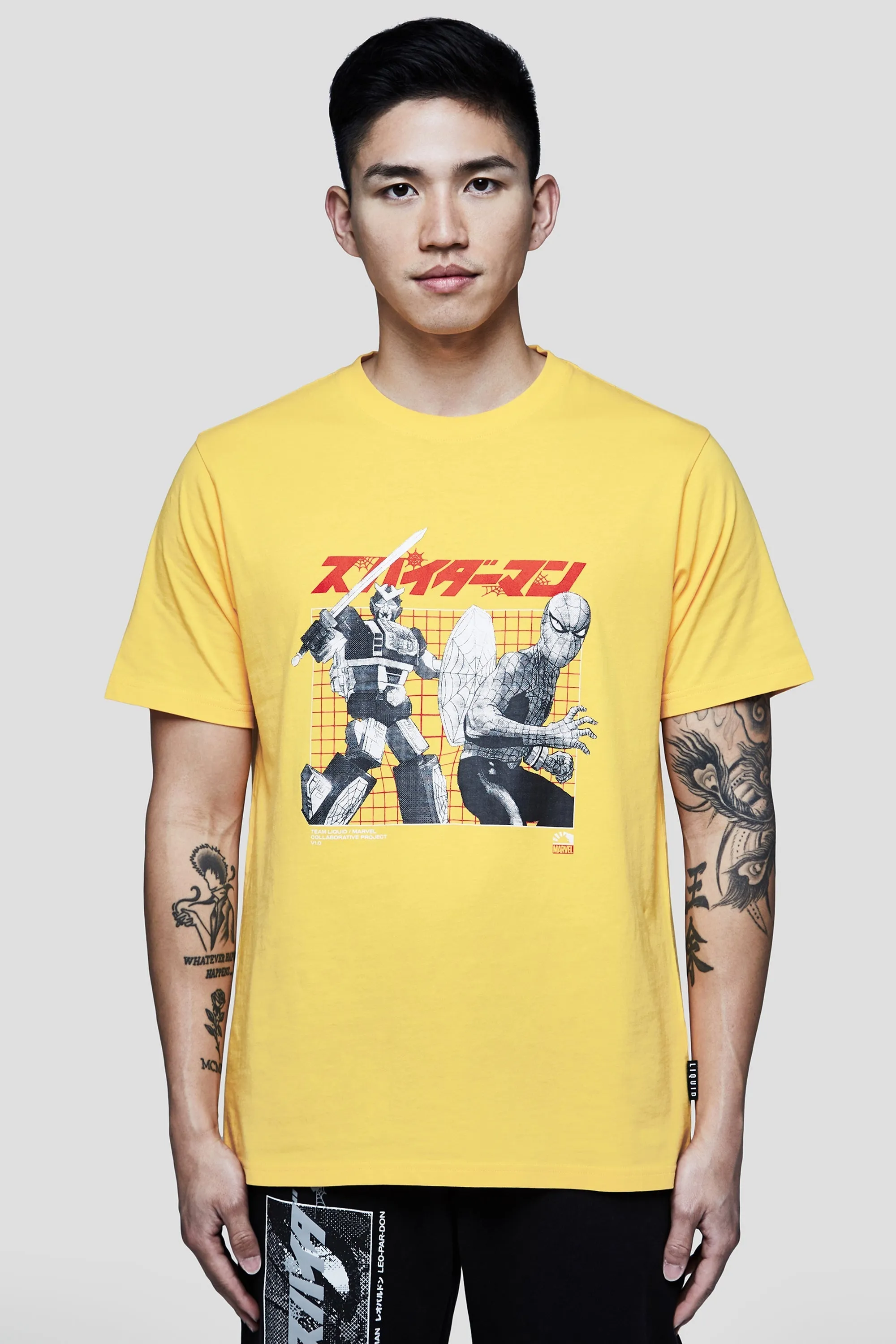 LIQUID x MARVEL SWORD VIGOR SHORT SLEEVE TEE