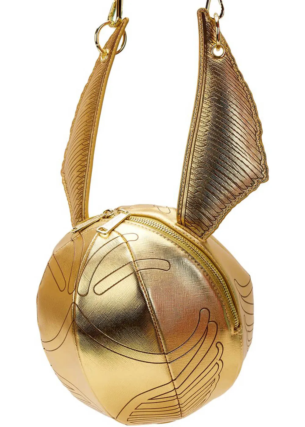 Loungefly Harry Potter Golden Snitch Crossbody