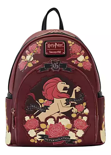 Loungefly Harry Potter Gryffindor House Tattoo Mini Backpack