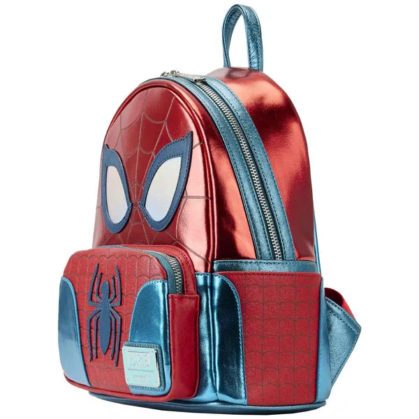 Loungefly x Marvel Spider-Man Shine Cosplay Mini Backpack