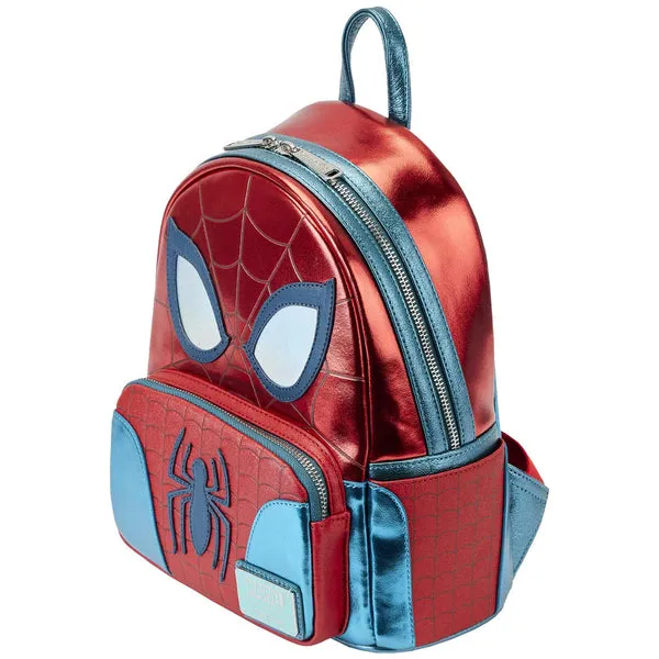 Loungefly x Marvel Spider-Man Shine Cosplay Mini Backpack