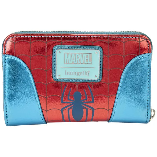 Loungefly x Marvel Spider-Man Shine Cosplay Wallet