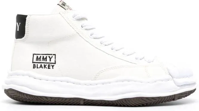 Maison MIHARA YASUHIRO Blakey mid-top sneakers White