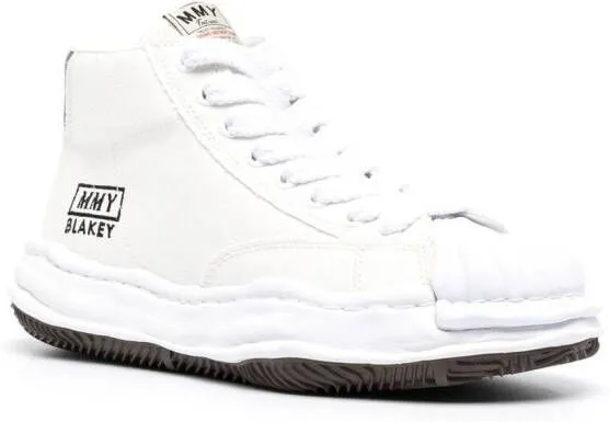 Maison MIHARA YASUHIRO Blakey mid-top sneakers White