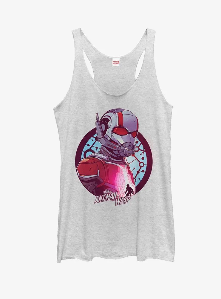 Marvel Ant-Man And The Wasp Mask Circle Womens Tank Top