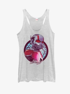 Marvel Ant-Man And The Wasp Mask Circle Womens Tank Top