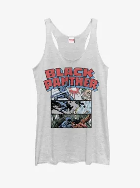 Marvel Black Panther Panels Womens Tank Top