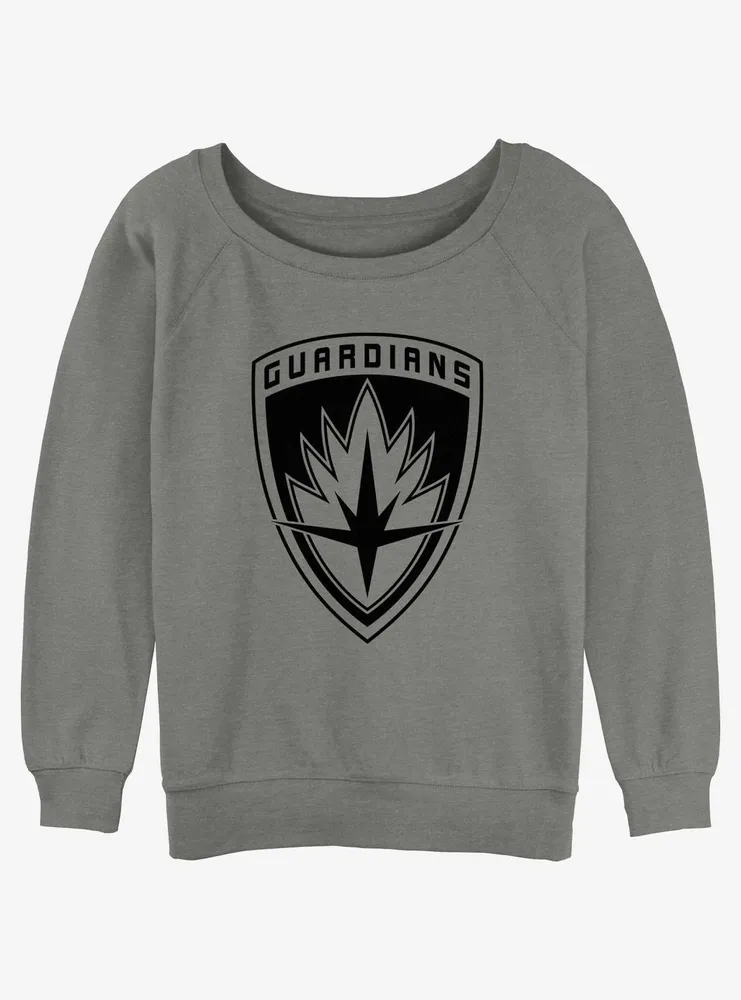 Marvel Guardians of the Galaxy Badge Womens Slouchy Sweatshirt