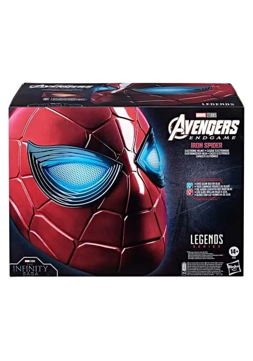 Marvel Spider-Man Iron Spider Electronic Legends Series Helmet