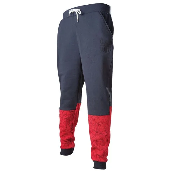 Marvel Spider-Man Web Print Jogging Bottoms