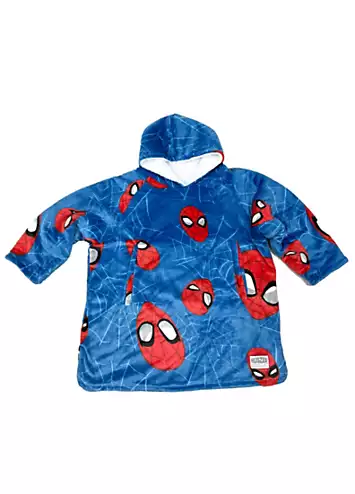 Marvel Spiderman Hugzee - Wearable Hooded Fleece Blanket | Kaleidoscope