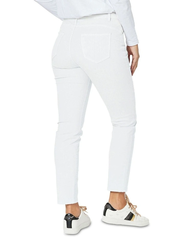 Marvel Stretch Denim Jean in White