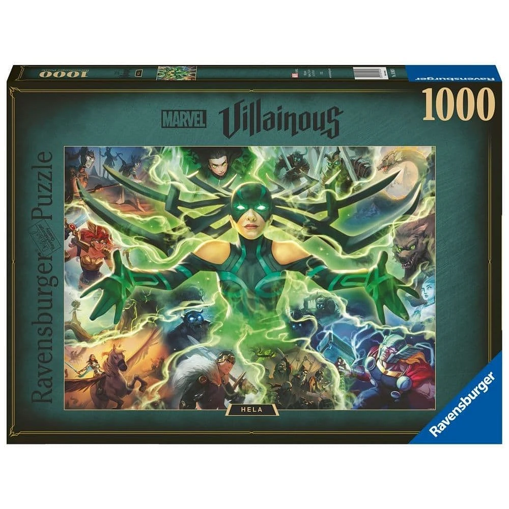 Marvel Villainous Hela 1000 Piece Puzzle