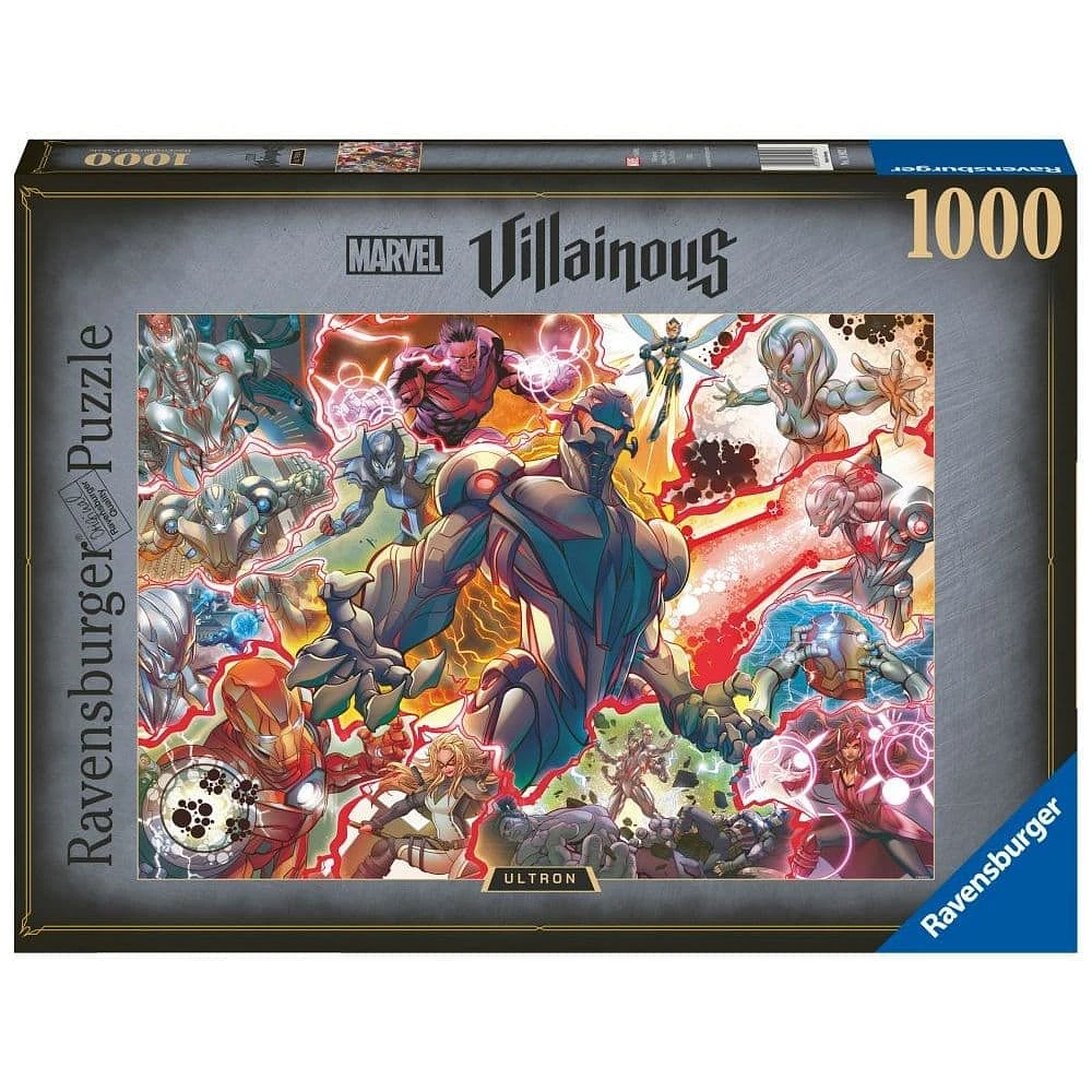 Marvel Villainous Ultron 1000 Piece Puzzle