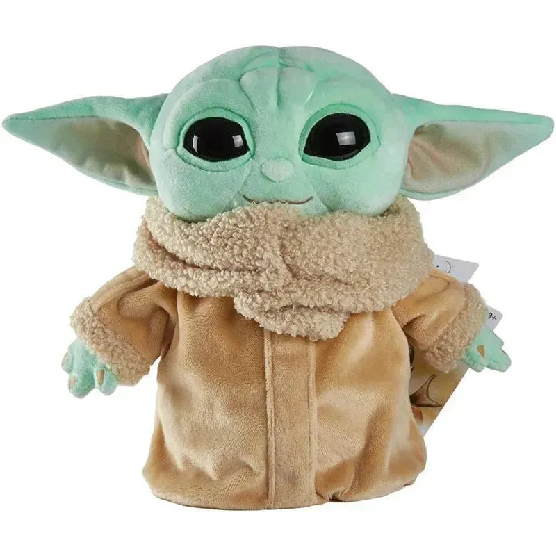 Mattel Star Wars The Mandalorian 8in Plush Yoda, The Child