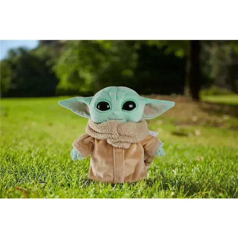 Mattel Star Wars The Mandalorian 8in Plush Yoda, The Child