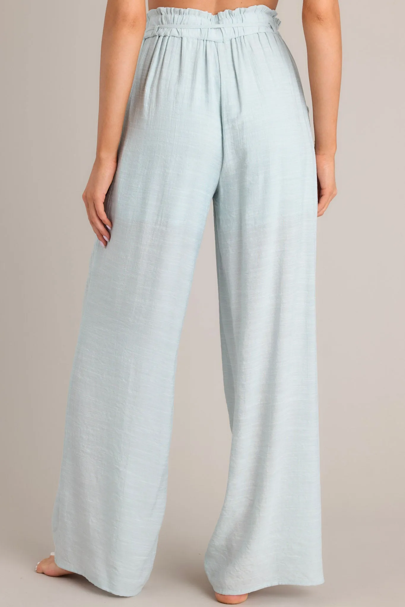 Meadow Glow Seafoam Wide Leg Pants