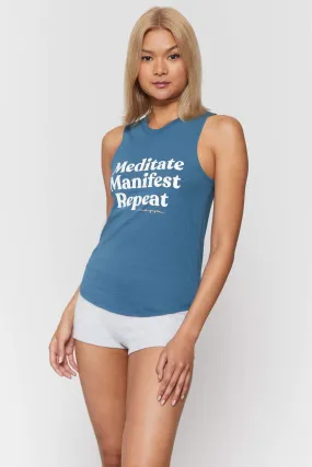 Meditate Muscle Tank