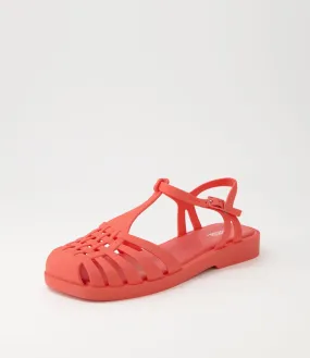 MELISSA Aranha Quadrada Red Pvc Sandals