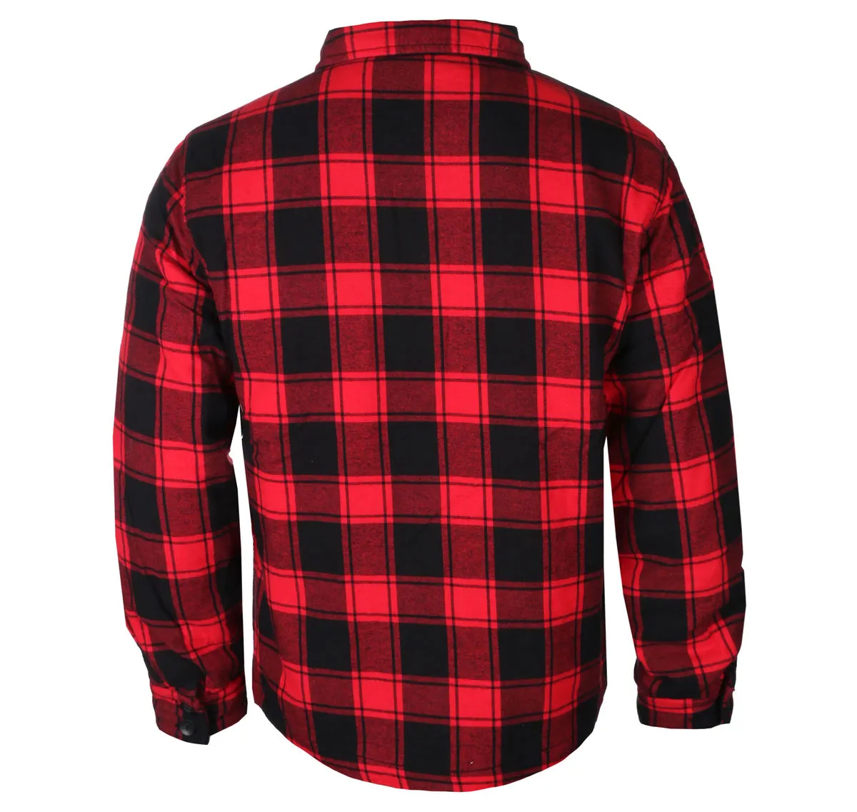 men's jacket BRANDIT - Lumberjacket checked - 9478-red/black checkered  -  Metal-shop