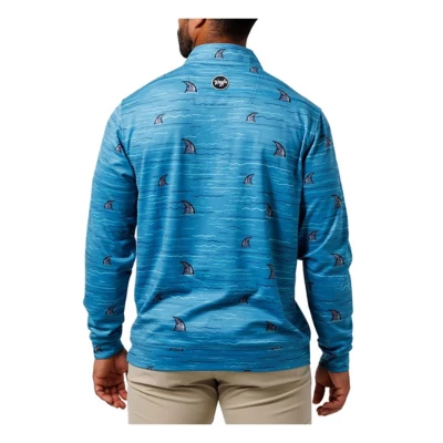 Men's Waggle Golf Attack Mode Long Sleeve Golf 1/4 Zip