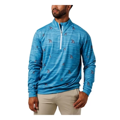 Men's Waggle Golf Attack Mode Long Sleeve Golf 1/4 Zip