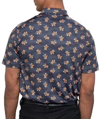 Men's Waggle Golf The Goat Golf Polo