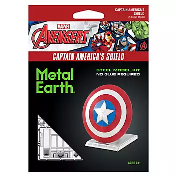 Metal Earth Construction Kit Marvel Captain America’s Shield | Grattan