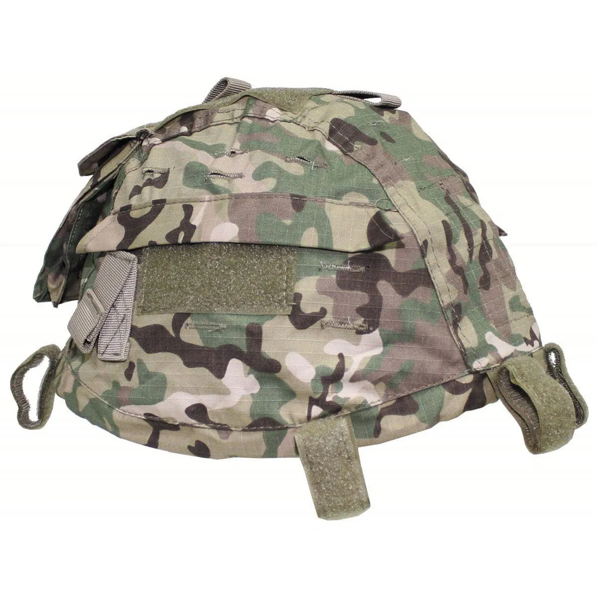 MFH Helmet Cover with Pockets Operation Camo