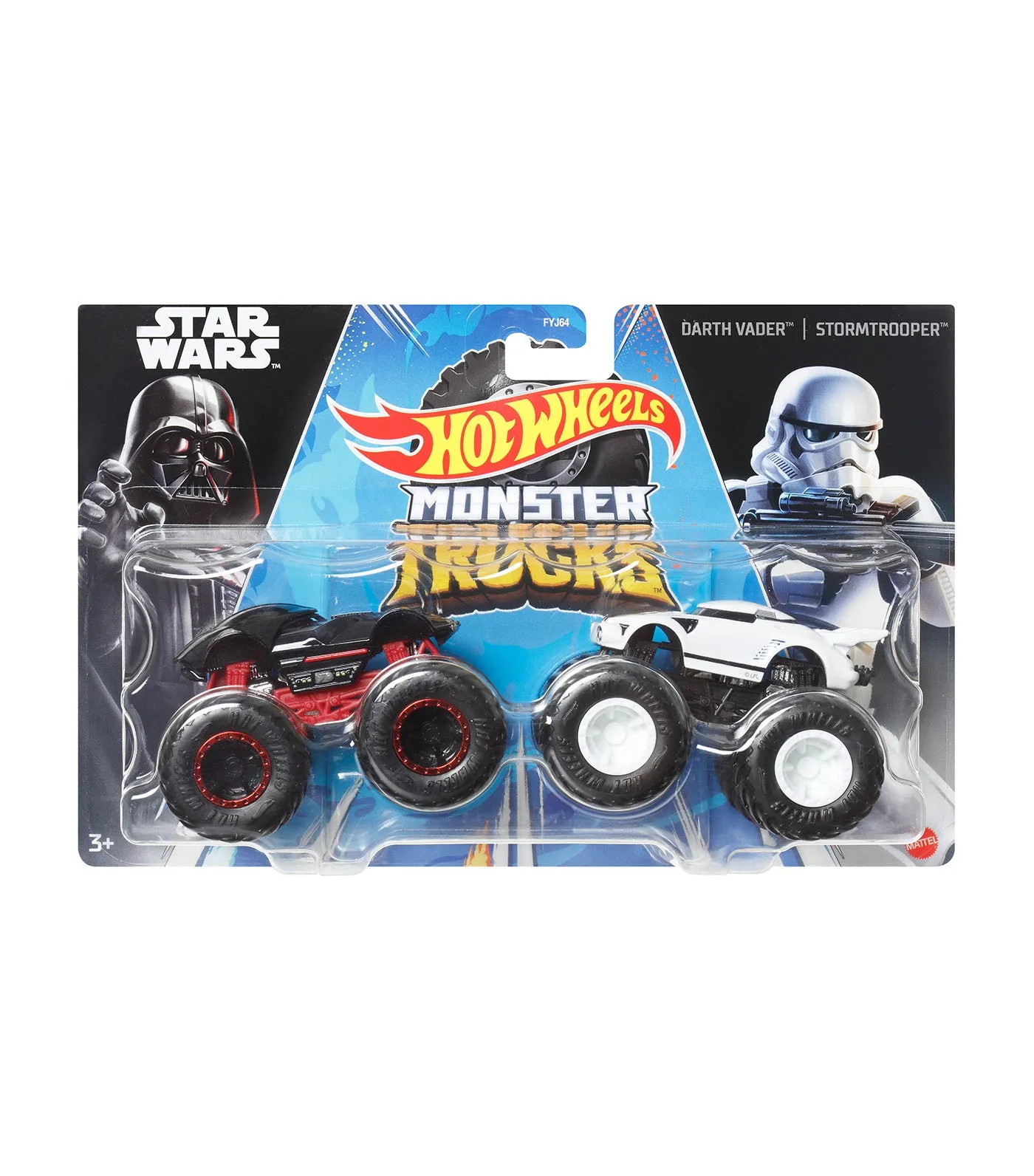 Monster Trucks 1:64 Scale Demolition Doubles Star Wars 2 Pack