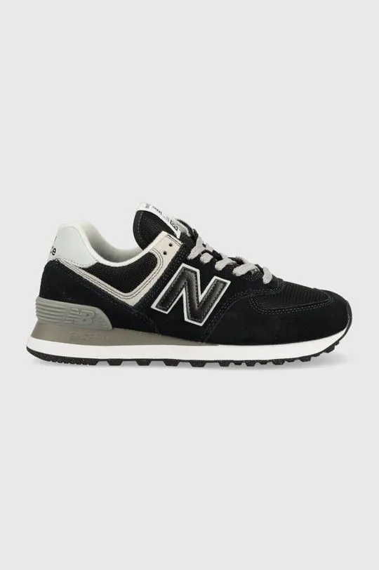 New Balance 574 Black Grey WL574EVB