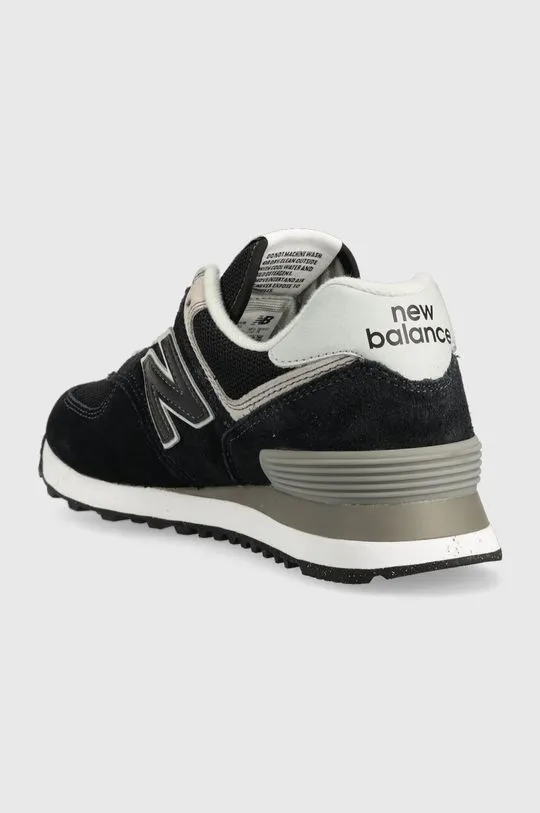 New Balance 574 Black Grey WL574EVB