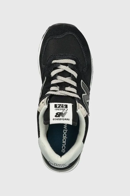 New Balance 574 Black Grey WL574EVB