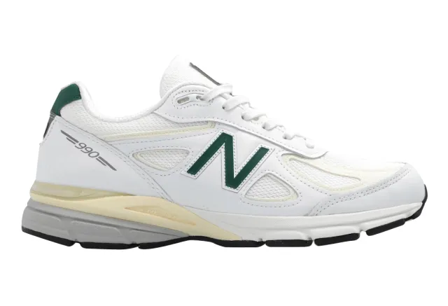 New Balance 99v4 Made in USA White Green